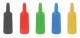 Low-Voltage Distribution Terminal (Plate) Plugs Only -- 3/32′ 2.5mm (6 Each: red, yellow, , All Scales, Faller Gmbh 180806