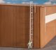 Cage Fire Ladder w/Railing -- 4-3/16′ 10.6cm Tall, HO, Faller Gmbh 180922
