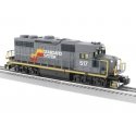 EMD GP38 - 3-Rail w/LionChief Plus 2.0 Sound, Control & Smoke -- Seaboard System 517 (gray, yellow, red), O, Lionel 2534050