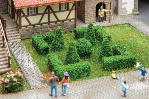 Boxwood Hedge Set, HO, Faller Gmbh 181290