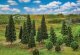Mixed Forest Trees -- 1-3/8 to 3-1/2′ 3.5 to 9cm Tall pkg(25), All Scales, Faller Gmbh 181540