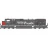 GE Dash 9-44CW - Standard DC -- Southern Pacific 8105 (gray, red), G, Bachmann Industries 90921