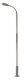 LED Streetlight - Lamp Post -- Adjustable height up to 2-9/16′ 6.5cm tall pkg(1), N, Faller Gmbh 272220