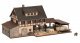 Sawmill -- Laser-Cut Kit - 4-13/16 x 3-1/16 x 2-3/16′ 12.2 x 7.8 x 5.5cm, Z, Faller Gmbh 282751