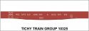 Railroad Decal Set -- Wellsville, Addison & Galeton 52′ Steel Gondola with Fishbelly Sill, HO, Tichy Train Group 10325