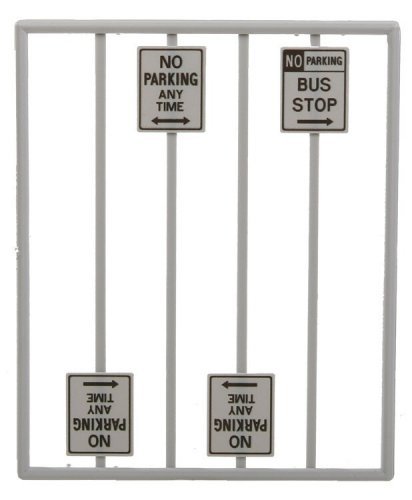 No Parking Signs -- pkg(8), O, Tichy Train Group 2066
