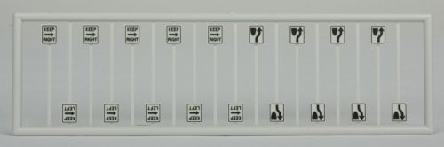 Miscellaneous Road Signs 2 -- pkg(18), N, Tichy Train Group 2610