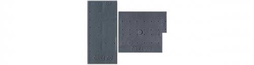 2 Drilling Jigs for 18′ Drop Grab Irons -- For No. 77 Drill Bit, HO, Tichy Train Group 3084