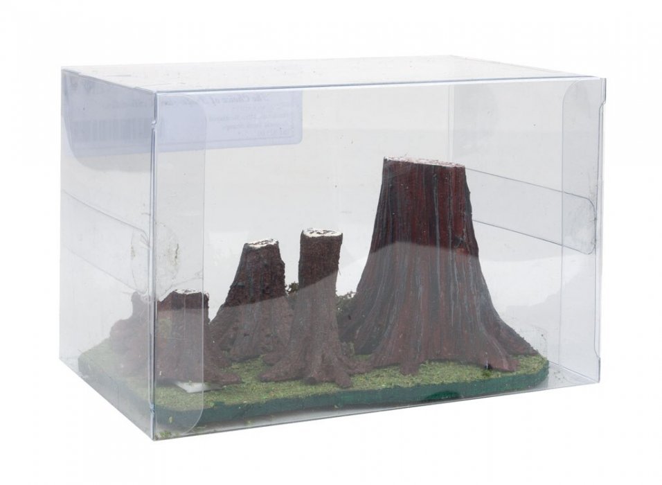 Trunk Stumps -- 2 - 3′ 5.1 - 7.6cm Tall pkg(5), All Scales, Grand Central Scenery TS1