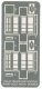 Telephone Booth -- Kit pkg(2), N, Gold Medal Models 16043
