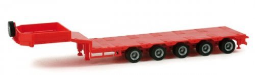 Goldhofer Drop Deck 5-Axle Trailer - Assembled -- Various Standard Colors, HO, Herpa Models 76388