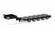 Goldhofer Drop Deck 5-Axle Trailer - Assembled -- Various Standard Colors, HO, Herpa Models 76388
