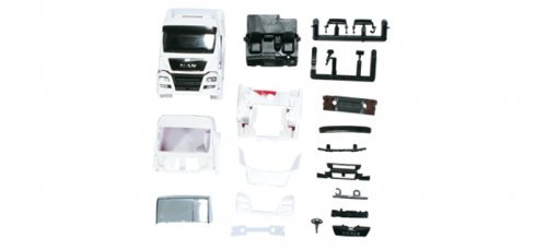 MAN TGS LX Euro 6 Cab - Kit -- Style 1 pkg(2), HO, Herpa Models 83973