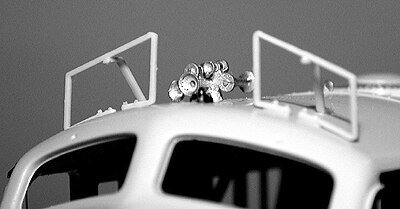 Southern Pacific Tall Ice Breaker Bars -- For F-Units, HO, Hi-Tech Details 6016