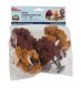 Deciduous Trees - Super Scenic Series -- Autumn 4 - 5′ 10.2 - 12.7cm pkg(4), All Scales, JTT Miniature Tree 92133