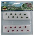 Cabbage & Lettuce -- 1/4′ .6cm Tall pkg(20), HO, JTT Miniature Tree 95527