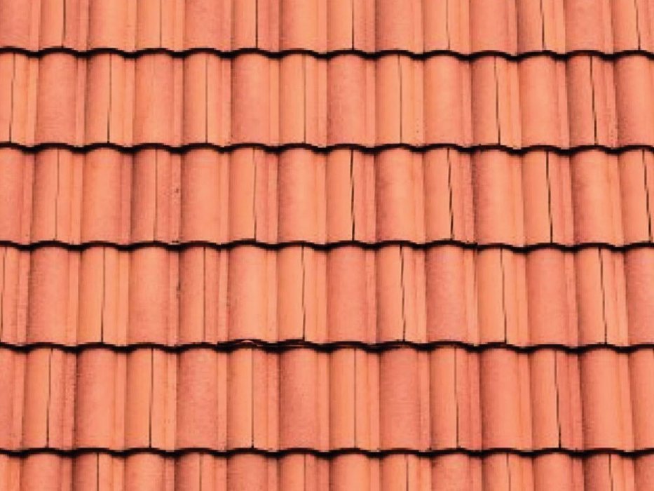 Patterned Plastic Sheet 2-Pack -- Clay Tile Roof 7-1/2 x 12′ 19.1 x 30.5cm, O, JTT Miniature Tree 97466