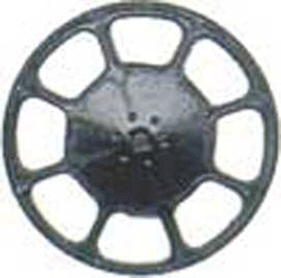 Modern Brake Wheels pkg(8) -- Black, HO, Kadee Quality Products 2045
