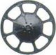 Modern Brake Wheels pkg(8) -- Black, HO, Kadee Quality Products 2045