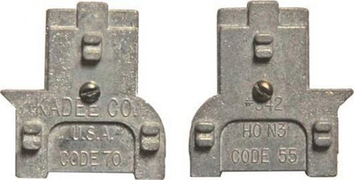 Three-Point Track Gauge -- For Code 55, 66 & 70 Rail, HOn3, Kadee Quality Products 342