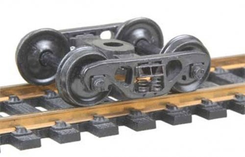 Barber(R) S-2 70-Ton Roller Bearing Fully Sprung Metal Trucks -- Code 110 (.110`) 33` Smoot, HO, Kadee Quality Products 518