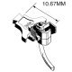 NEM 363 European-Style Couplers -- Long (10.67mm, .42`, 27/64`) 1 Pair with NEM 363 to 362 &, HO, Kadee Quality Products 53