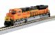 EMD SD70ACe with Nose Headlight - Standard DC -- BNSF Railway 9079 (orange, black, yellow Wedge Lo, N, Kato USA Inc 1768527