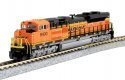 EMD SD70ACe with Nose Headlight - Standard DC -- BNSF Railway 9079 (orange, black, yellow Wedge Lo, N, Kato USA Inc 1768527