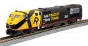 GE P42 Genesis - Standard DC -- Amtrak 203 (Operation Lifesaver 50th Anniversary black, yellow), HO, Kato USA Inc 376119