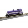 EMD NW2 - Sound and DCC -- Atlantic Coast Line 605 (silver, purple, yellow), N, Kato USA Inc 1764390S