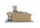 Ace Super Market -- Kit - 5-1/2 x 9-3/8 x 3-1/2′ 13.7 x 23.7 x 8.7cm, HO, Life-Like Products 1330