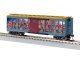 40′ Clear-Side Boxcar - Ready to Run -- The Polar Express 54430 (blue, red, yellow), HO, Lionel 2554430