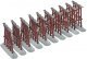 FasTrack Elevated Trestle -- 10 Pieces, All 5-1/2′ 14cm Tall, O, Lionel 612038