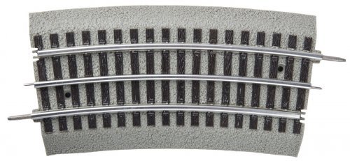 FasTrack(TM) Track w/Roadbed - 3-Rail -- 1/2 O-48 Curve, O, Lionel 616834