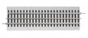 10′ Straight - FasTrack(R) -- White Ballast, O, Lionel 685389