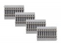 Straight Code 83 Roadbed Track - MagneLock -- 3′ 7.6cm pkg(4), HO, Lionel 8768034