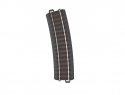 C-Track 3-Rail -- R3 Curved, 20 1/4′ 515mm Radius, 15 Degrees, HO, Marklin, Inc 24315