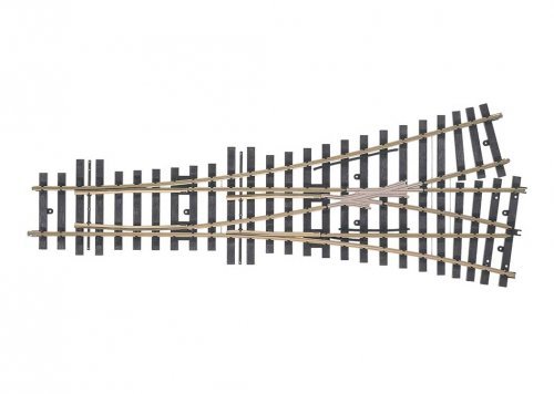 Three-Way Turnout Complete -- 1,394mm 54-7/8′ Radius, I, Marklin, Inc 59091
