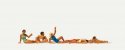 Sun Bathers -- pkg(6), HO, Merten 210954
