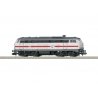Class 218 Diesel - Sound and DCC - Minitrix -- German Railroad DB AG 218 341-6 (Era VI, IC Scheme, white, gray, red), N, Trix 16