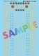 Railroad Decal Set -- California Western CWR Skunk Train Passenger Cars w/Stripes, Lo, HO, Microscale Industries Inc 871469