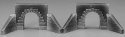 Culverts -- Concrete, 8′ Arch, HO, Pre-Size Model Specialities 124