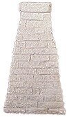 Trestle Tower Footing -- Granite Block, HO, Pre-Size Model Specialities 134