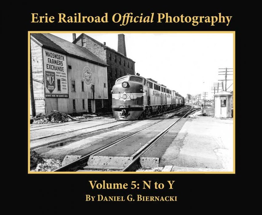 Erie Railroad Official Photography -- Volume 5: N to Y (Softcover, 128 Pages), All Scales, Morning Sun Books Inc 7162