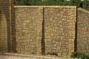 Retaining Wall -- Random Stone pkg(2), N, Monroe Models 208