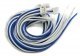 2-Pin Male Connector w/Wire Leads - Light Genie(TM) -- pkg(6), HO, Model Rectifier Corp 25100