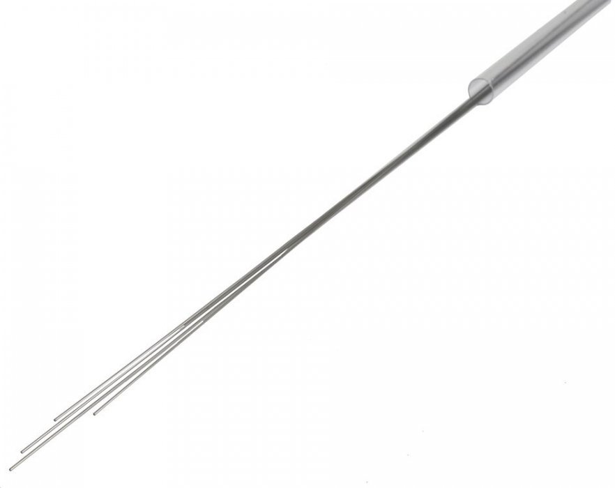 .018` x 9` Stainless Tubing -- pkg(4), All Scales, Ngineering N20184