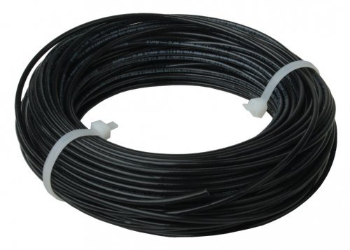 DCC Main Bus 14AWG Wire -- Black - 100′ 30.5m, All Scales, NCE Corporation 282