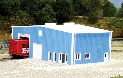 Distribution Center -- 70` x 40` (blue), N, Pikestuff 8012