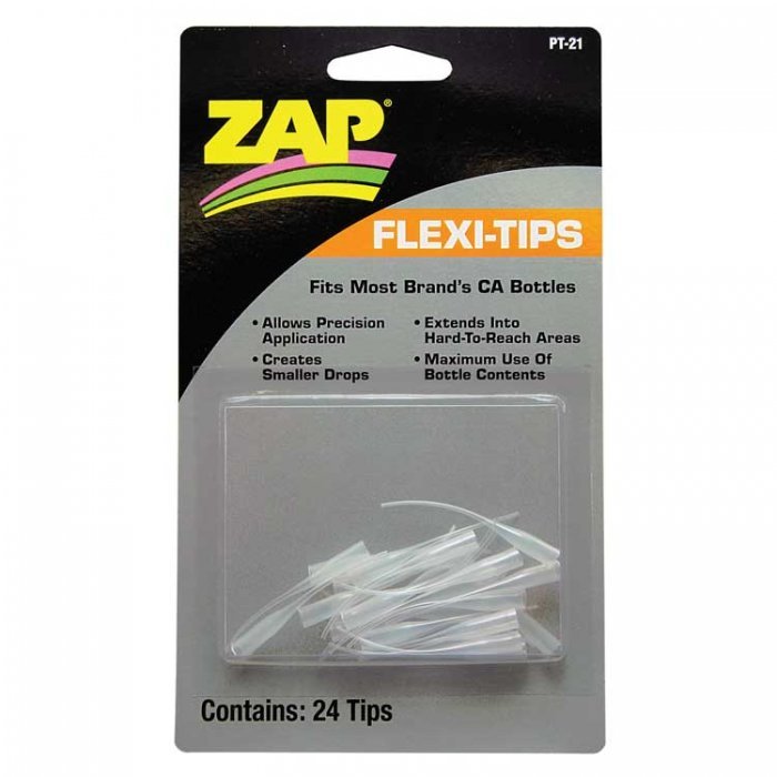 Flexi-Tips -- pkg(24), All Scales, Robart Mfg Inc PT21